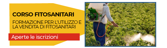 Corso Fitosanitari - Formazione per l'utilizzo e la vendita di fitosanitari - Aperte le scrizioni